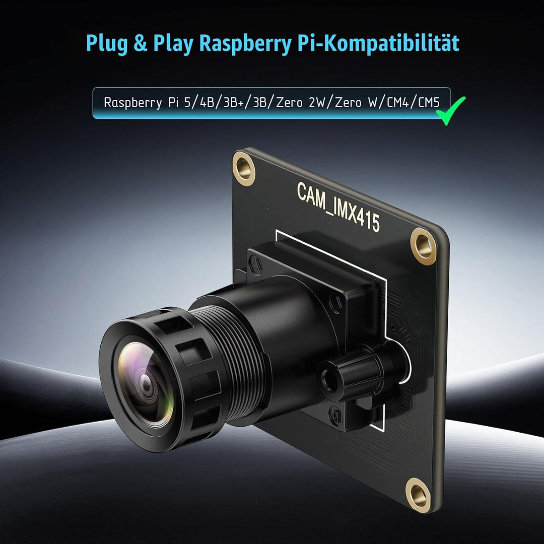 InnoMaker 4K 8MP Kamera-Modul für Raspberry Pi, Original STARVIS IMX415 Sensor 3864x2192@30FPS, 99°