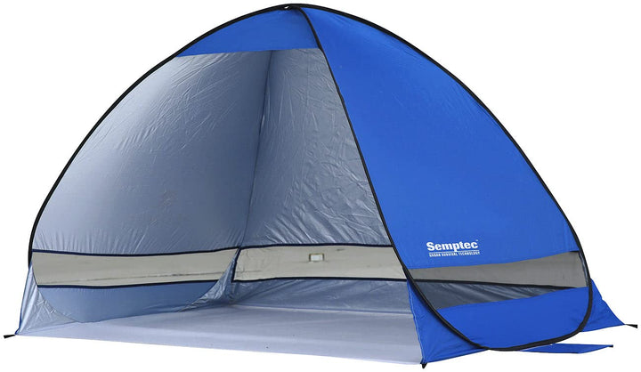 Semptec Urban Survival Technology Pop Up Zelt: Pop-up-Strandzelt für 2 Personen, Belüftung, 200 x 12