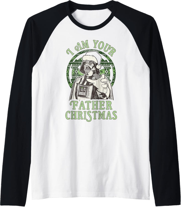 Star Wars Darth Vader I Am Your Father Christmas Raglan