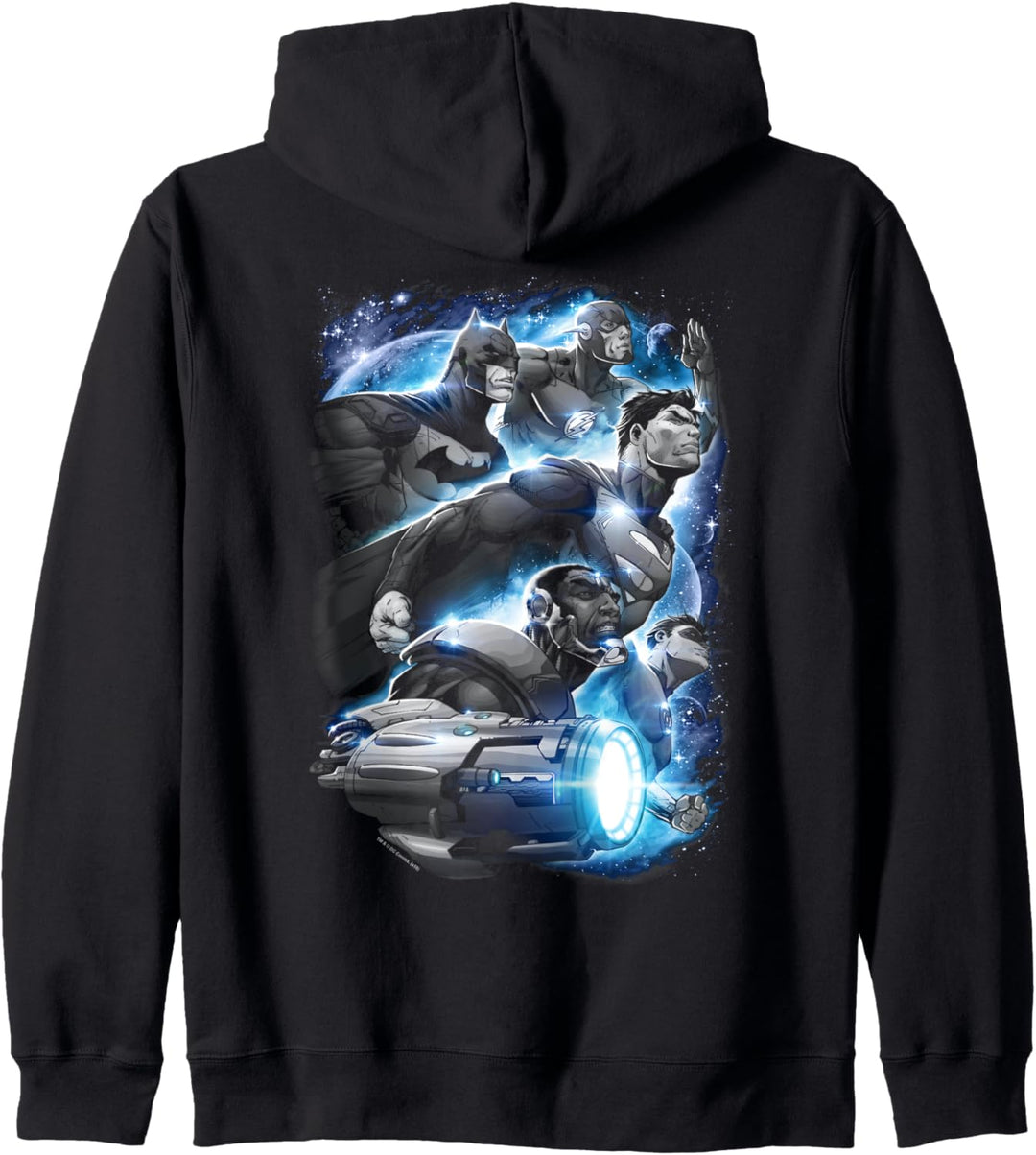 Justice League Atmospheric Black & White Kapuzenjacke