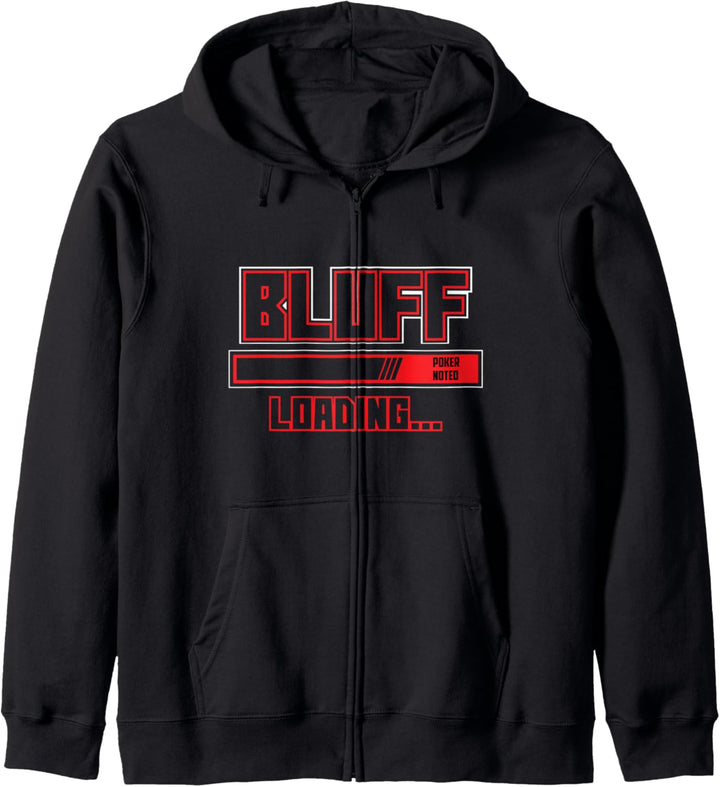 Bluff Loading Card Player Poker Kapuzenjacke