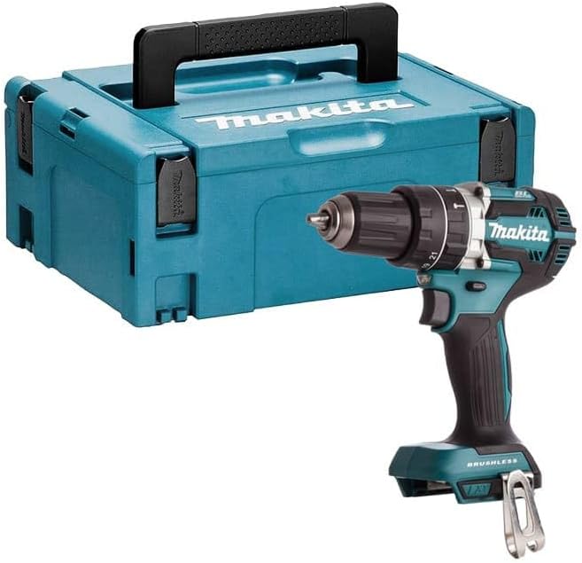 Makita DHP 484 ZJ 18V Brushless Li-Ion Akku Schlagbohrschrauber im Makpac - ohne Zubehör