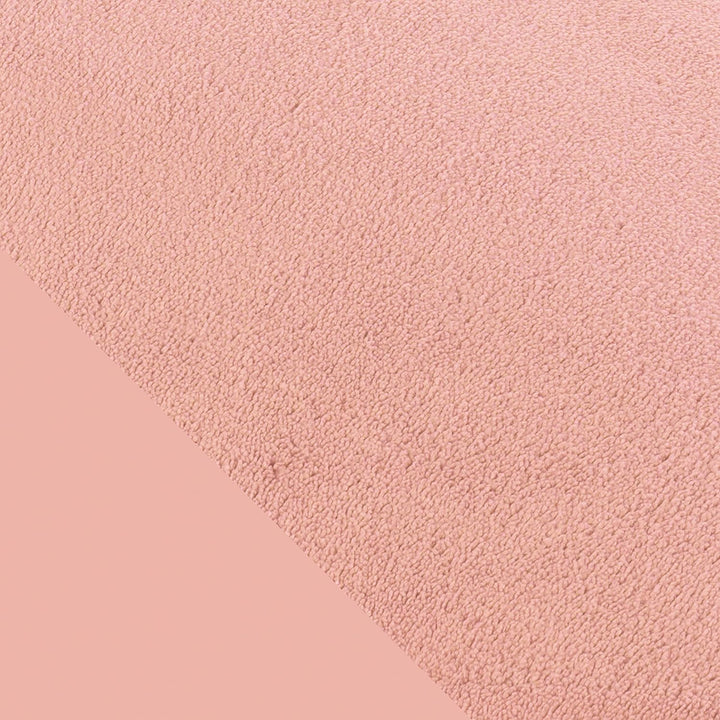 Aussenbezug für THERALINE Plüschmond (Puderrosa), Puderrosa