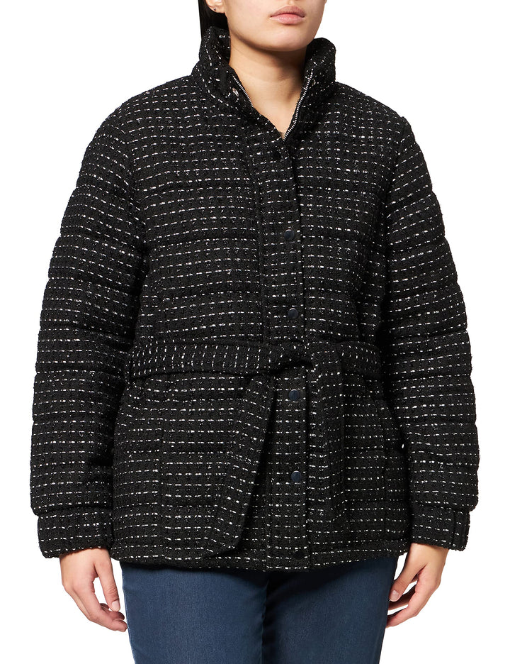 Naf Naf Damen Bubella, Schwarz/Weiss Moti, 38