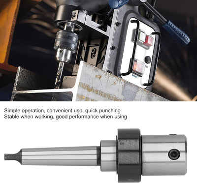 Magnetbohrer Ringfräserdorn MT2 Morsekegeldorn Innenkühlung Bohrbüchse R8 Adapter Zum Bohren von 0,8