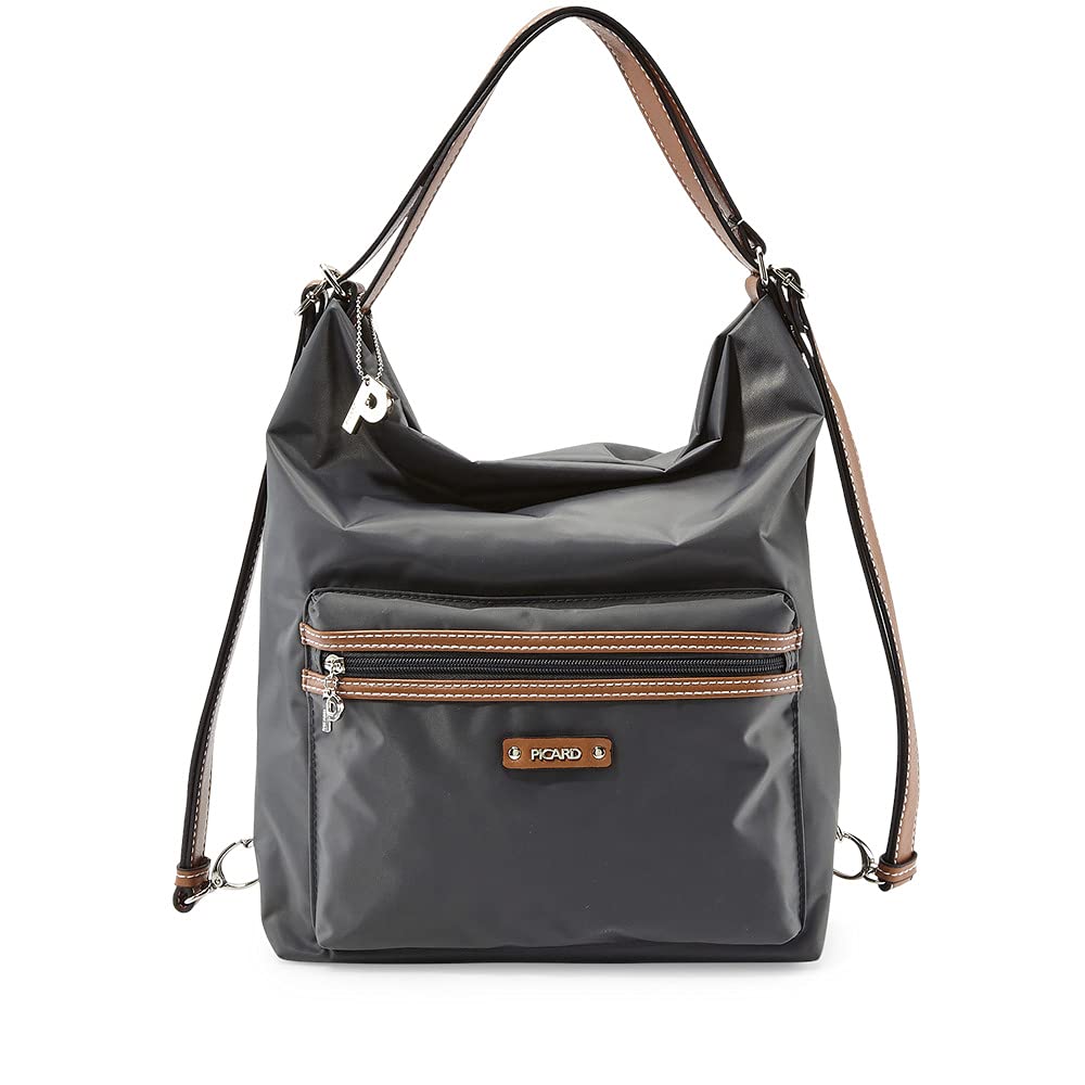 Picard Damen Beuteltasche Und Rucksack SONJA aus Nylon Gross | mit Reissverschluss | Beuteltasche un