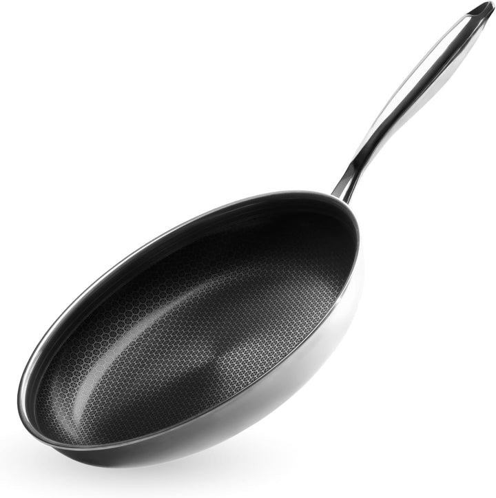 Onyx Cookware Bratpfanne 32 cm | Beschichtete Pfanne Induktion und alle Herdarten | Kratzfeste Antih