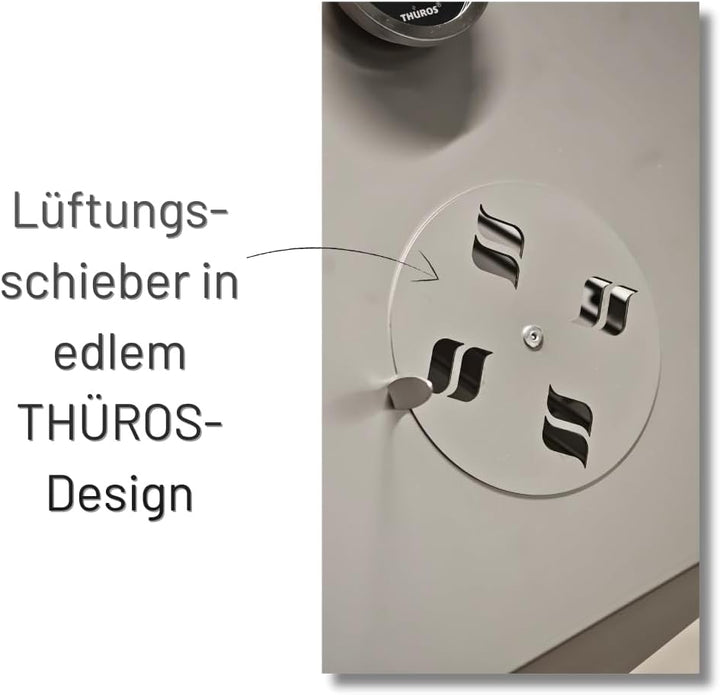 THÜROS T2 BBQ Set Holzkohlegrill Edelstahl