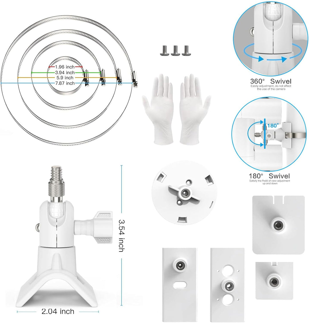 Halterung für Ring Aussenkamera & Innenkamera, Masthalterung für Ring Aussenkamera Plus & Ring Stick