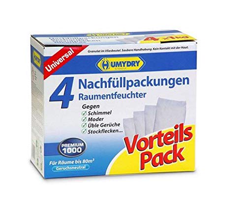 HUMYDRY Nachfüllpackungen 4x1kg, 4x1kg