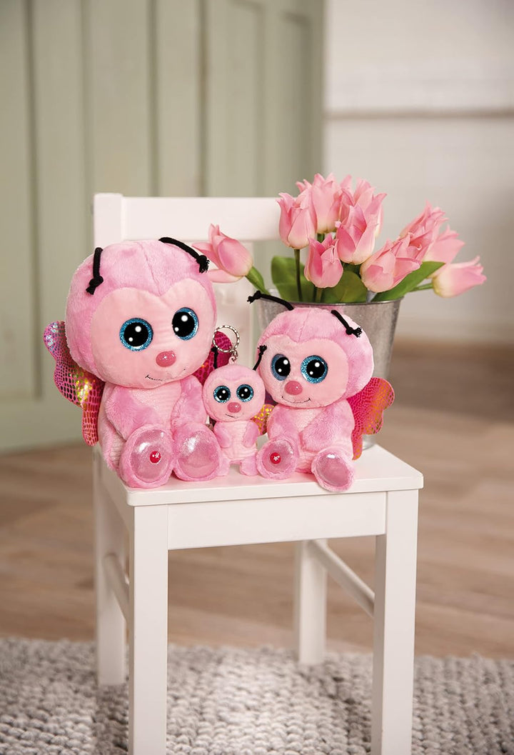 NICI GLUBSCHIS Schmetterling Lilli Papilli 25 cm – Kuscheltier aus weichem Plüsch, niedliches Plüsch