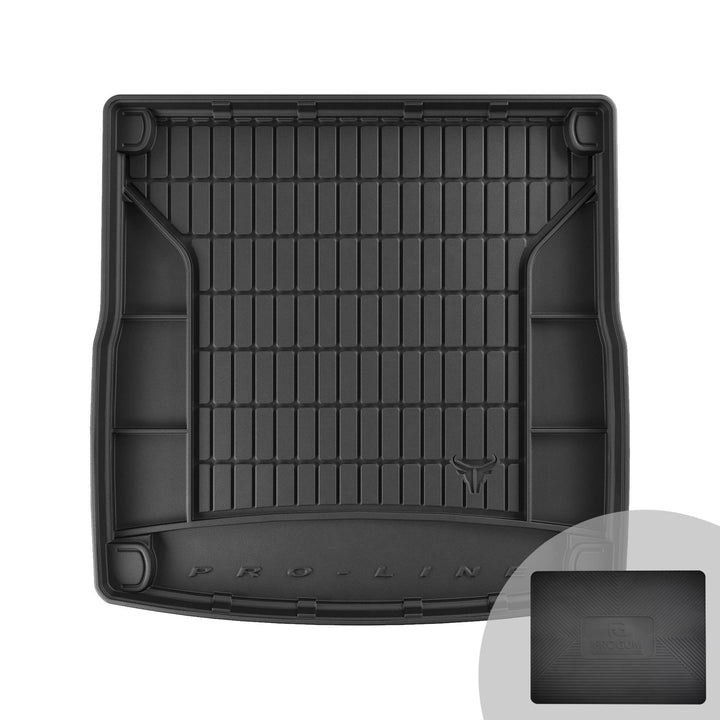 FROGUM ProLine 3D Gummimatte Exklusive Auto Kofferraummatte Kofferraumwanne für Audi A4 B8 2007-2015