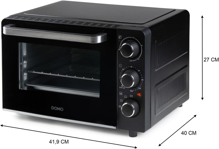 Mini Backofen 20 Liter, 120 Min. Timer, Ober-& Unterhitze - 1300 Watt