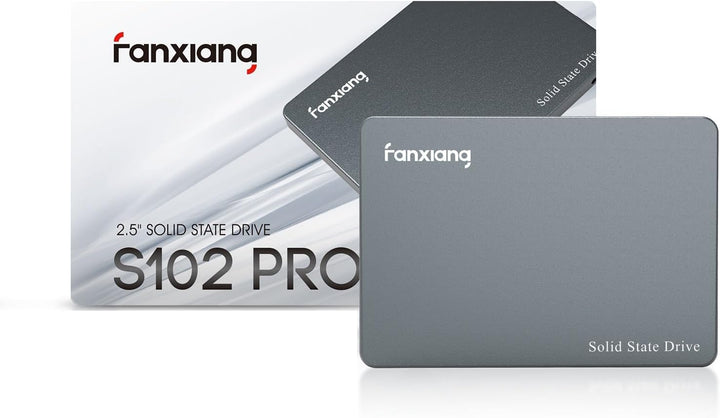 fanxiang S102 Pro 500GB 2,5 Zoll SSD Internes Solid State Drive, SATA III 6 Gb/s, bis zu 560 MB/s, S