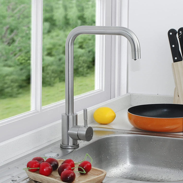 SOLVEX Mischbatterie Küche, Kitchen Faucet, Wasserhahn Küche, SP-10021 | kitchen tap, spülarmaturen