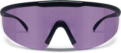 BERTONI Schiessbrille Sehstärke mit Optikadapter mit 4 Wechselgläser - AF899A Ballistische Schutzbri