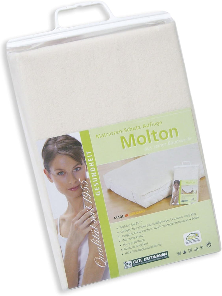 f.a.n. Frankenstolz 40040-12032-19 Matratzen-Schutz-Auflage / f.a.n. Molton / 160 x 200 cm