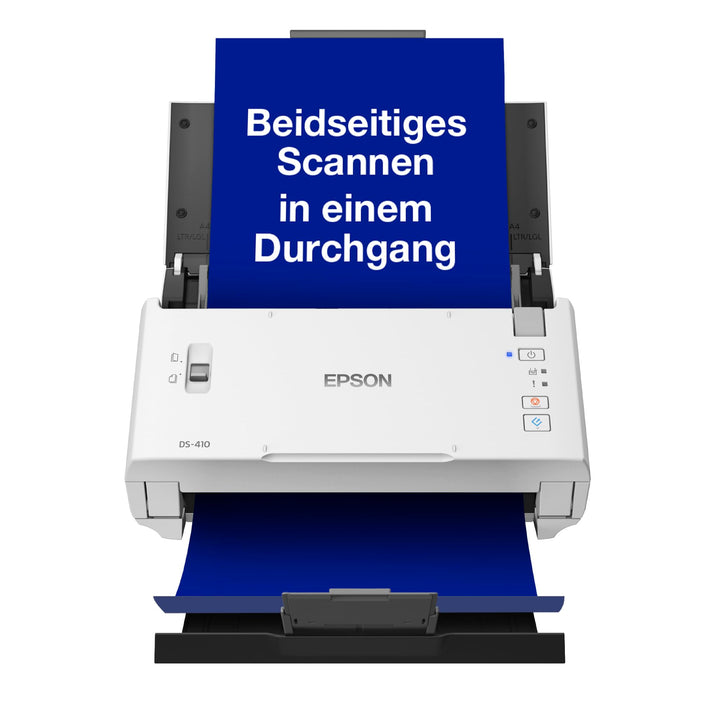 Epson WorkForce DS-410 Dokumentenscanner (Scanner, DIN A4, beidseitiges Scannen in einem Durchgang,
