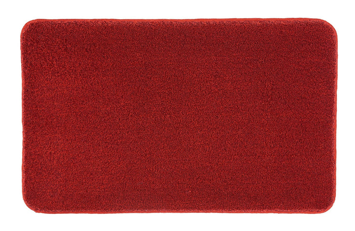 Kleine Wolke 5405453360 Badteppich Relax 60 x 100 cm Rubin, 60 x 100 cm Rubin