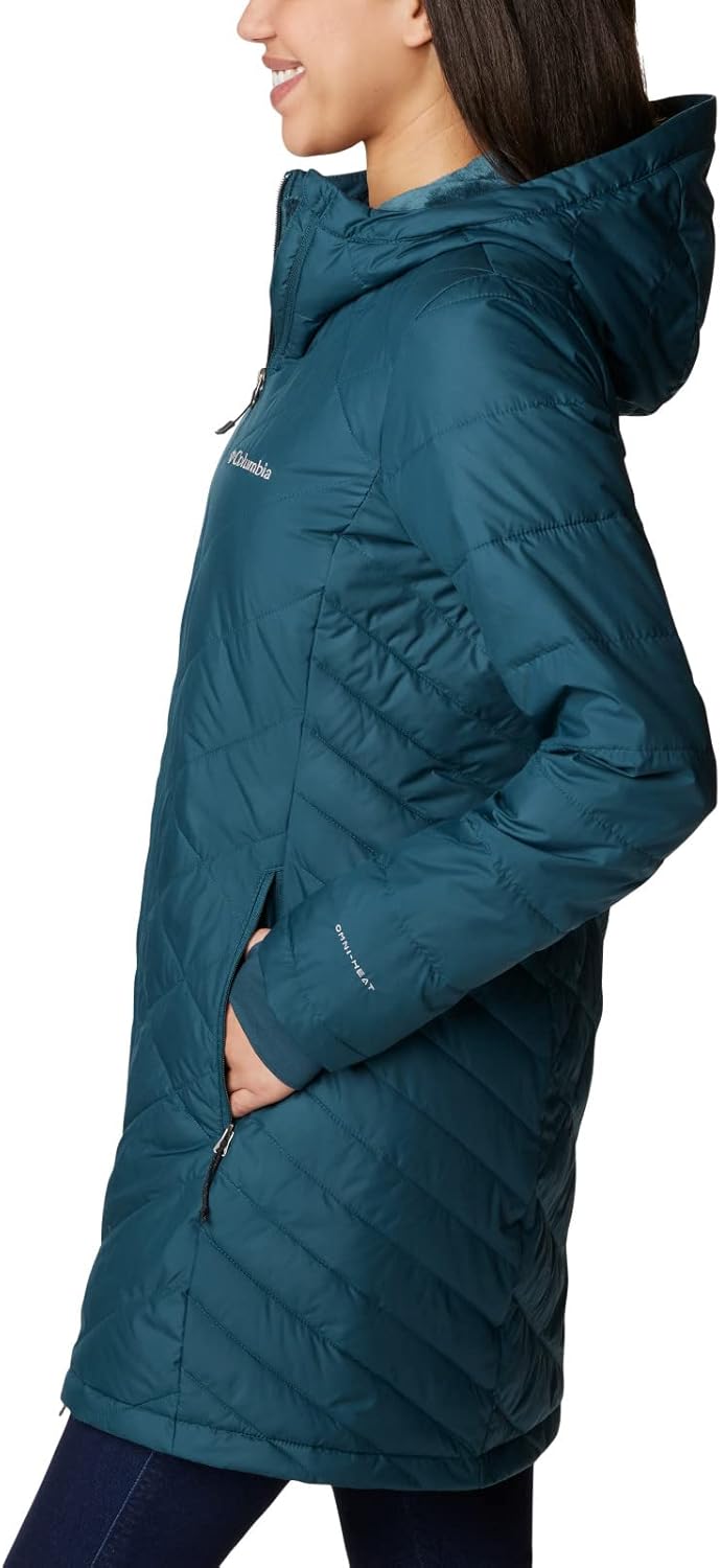Columbia Damen First Generation Heavenly Long Hooded Jacket Heavenly Long Hooded Jacket (1er Pack) S