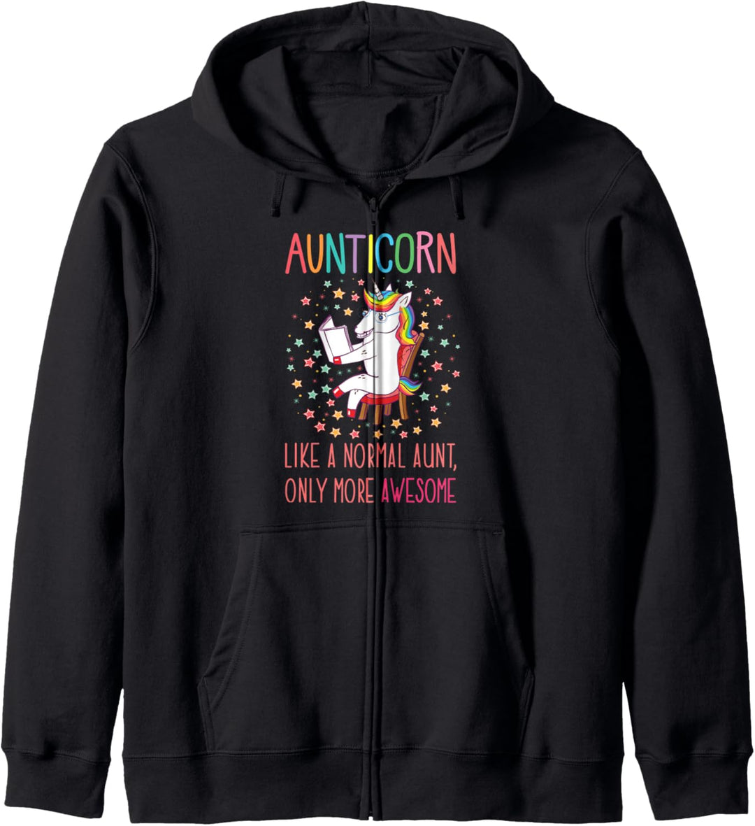 Auntiecorn Unicorn Aunts Gifts for Auntie, Women and Ladies Kapuzenjacke