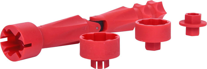 KS Tools 123.0035 WC-Sitz Montageschlüssel-Satz, 4-teilig