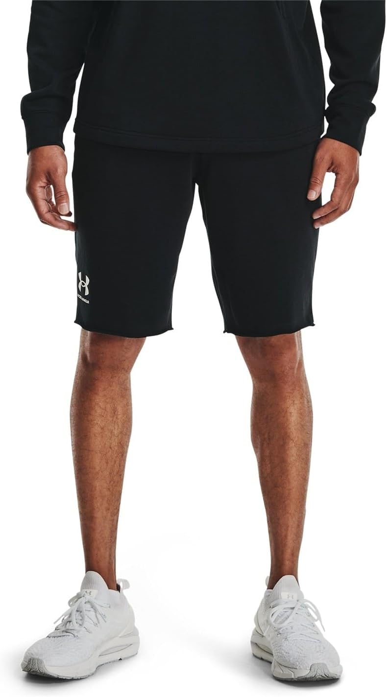 Under Armour Herren Shorts Rival Terry Shorts XS Black / / Onyx White (001), XS Black / / Onyx White