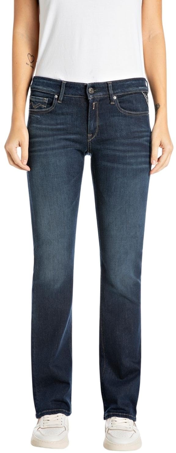 Replay Damen Jeans 30W / 30L Dark Grey 007, 30W / 30L Dark Grey 007