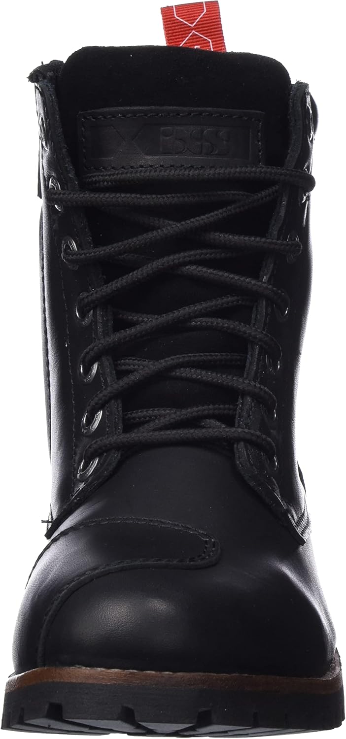 IXS Unisex Oiled LeatherBoots 42 EU Schwarz, 42 EU Schwarz