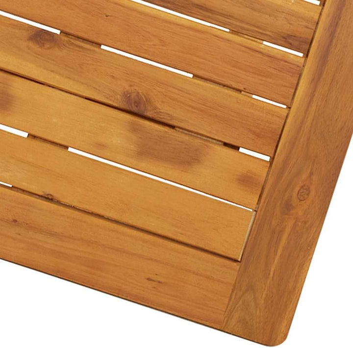 vidaXL Akazienholz Massiv Gartentisch Klappbar Bistrotisch Klapptisch Holztisch Garten Tisch Esstisc