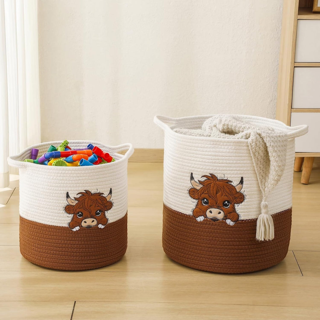 Aufbewahrungskorb Kinderzimmer Spielzeug Aufbewahrung Baby Körbe Deko korb, Aufbewahrungskorb für Ba