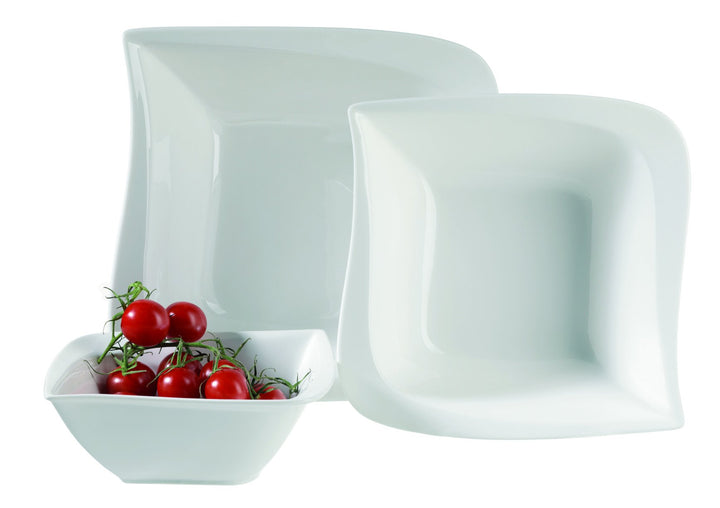 Mäser Serie La Musica, Schalenset 3-teilig, Porzellan, weiss Schalen-Set 3-tlg, Schalen-Set 3-tlg