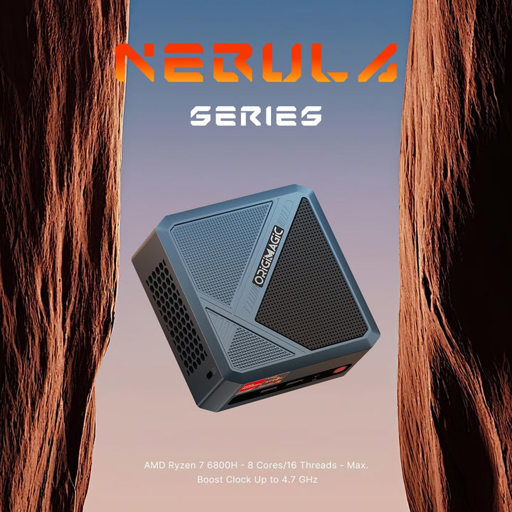 A2 Mini PC Workstation, Con Intel Core i9-13900HK Processors(14/20T), bis zu 5.4GHz, 32GB DDR5 5200M