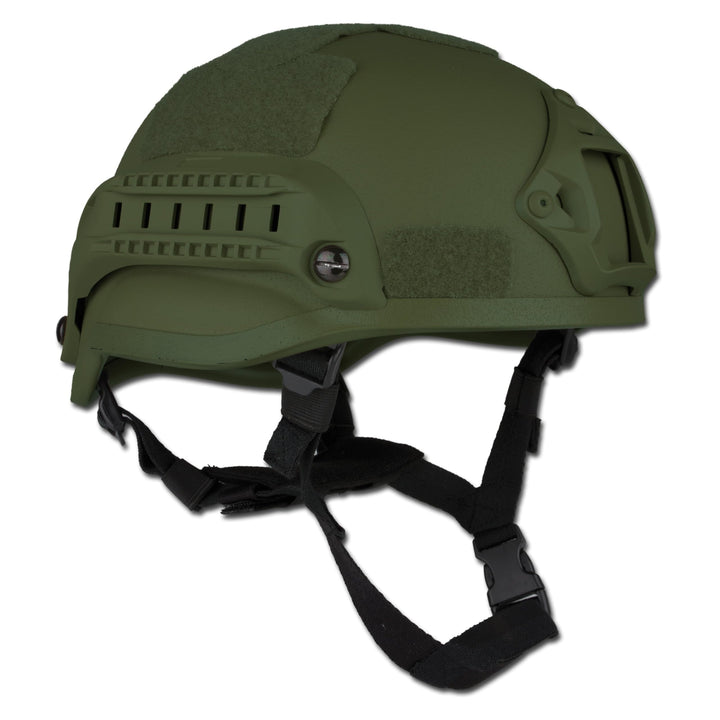 Mil-Tec US Gefechtshelm MICH 2002 W/Rail oliv