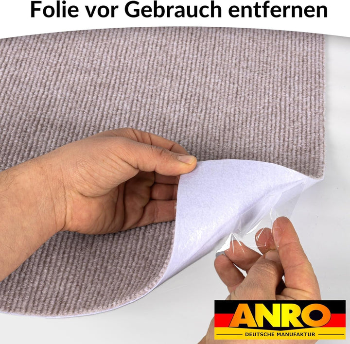 ANRO Bodenschutzmatte Bürostuhl Unterlage Schreibtischstuhl Unterlage Bürostuhl Teppich rutschfeste