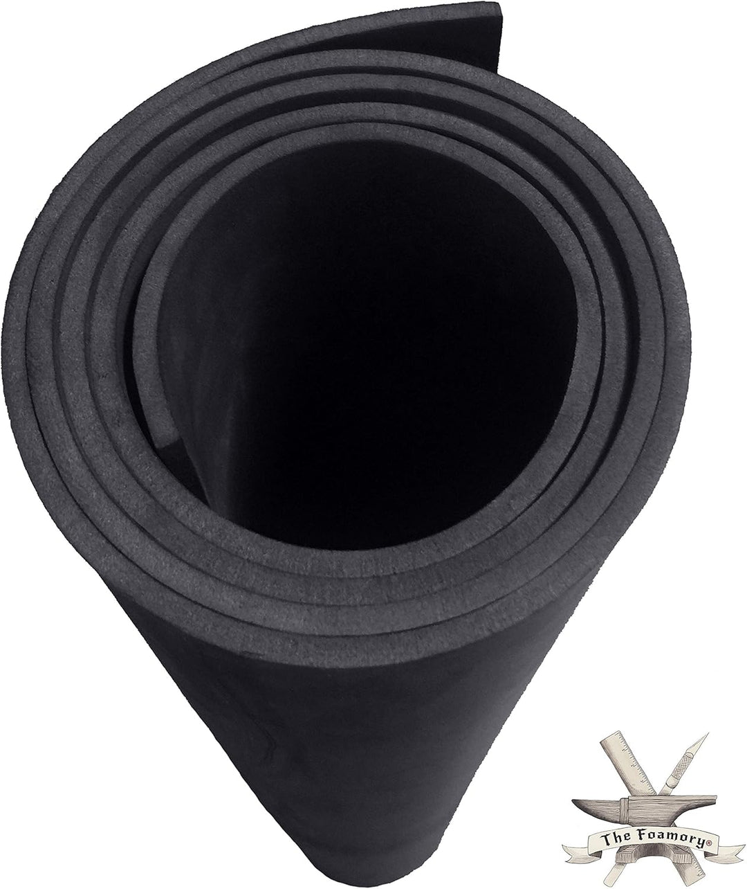 EVA-Schaumstoff Cosplay – 6 mm dick (1 mm bis 10 mm) – extra grosse Schaumstoffplatten – Schwarz ode