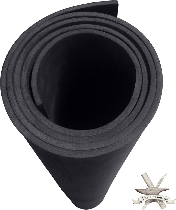 EVA-Schaumstoff Cosplay – 6 mm dick (1 mm bis 10 mm) – extra grosse Schaumstoffplatten – Schwarz ode