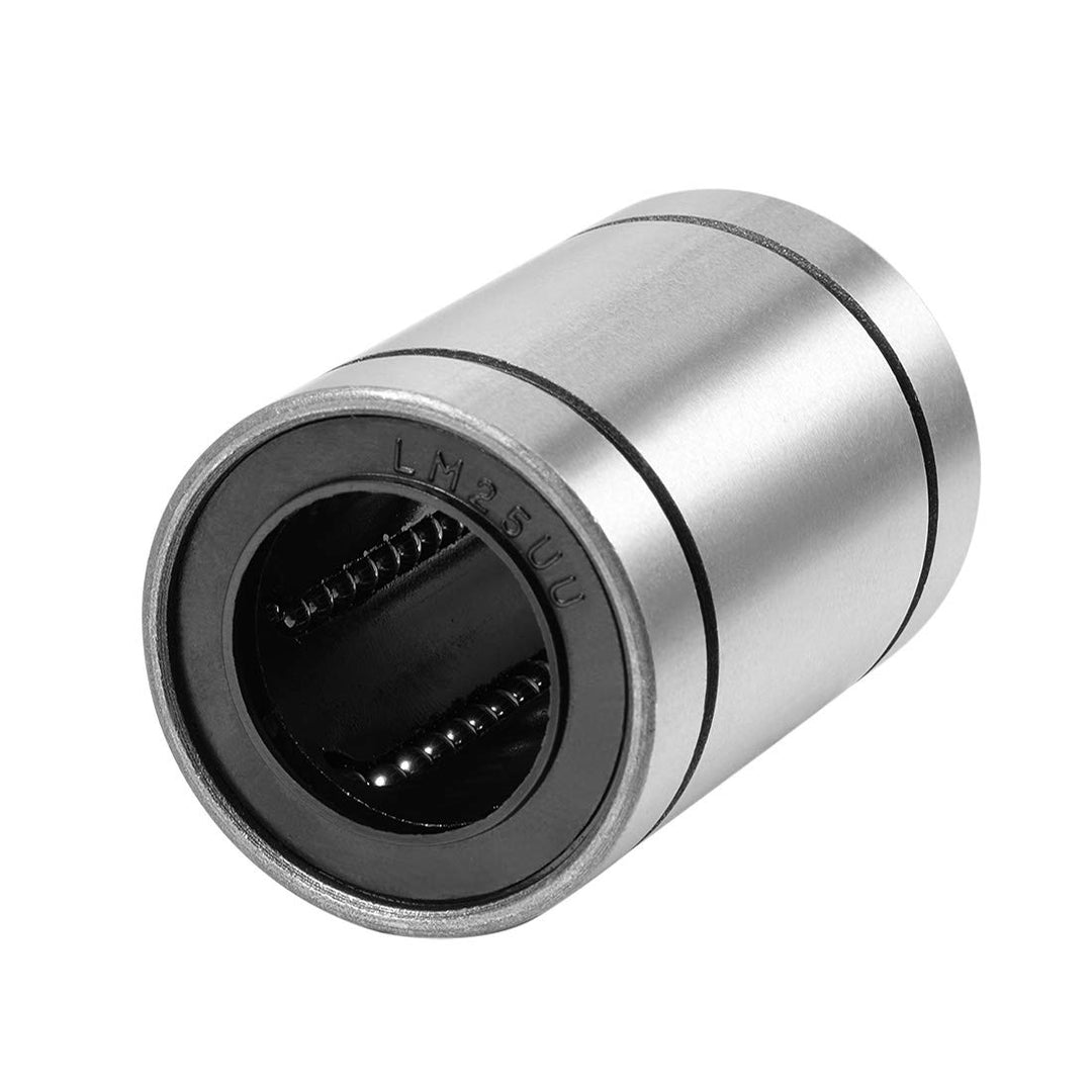 sourcing map 4 Stück Linearkugellager LM25UU 25 mm Bohrung 40 mm Aussendurchm. 59 mm lang für CNC Ma
