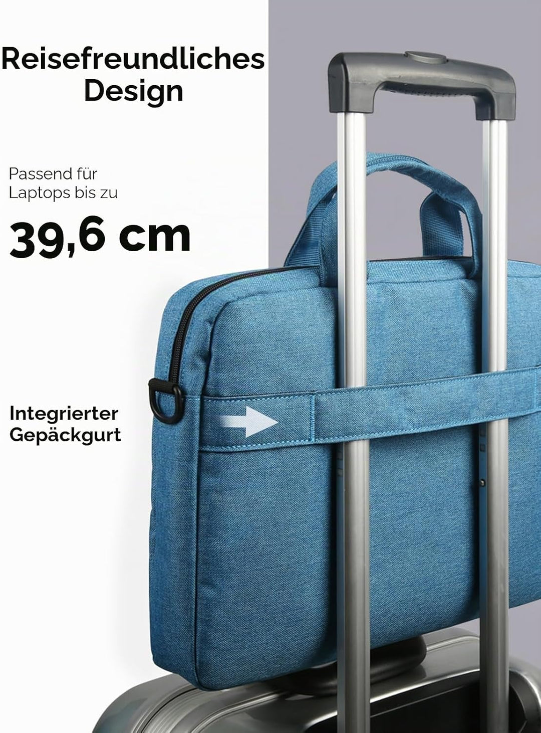 Lenovo GX40Q17230 15.6" Laptop Tasche Casual Toploader T210 Blau Casual Toploader - Blau Single, Cas
