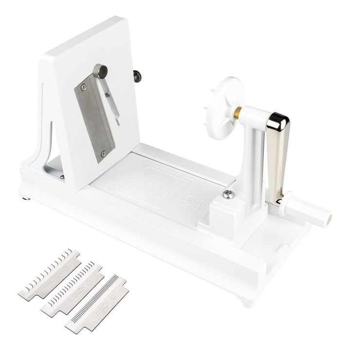 Benriner BN-7W-1 Gemüsehobel Spiralschneider, ABS-Kunststoff, Weiss, 27 x 12 x 18cm