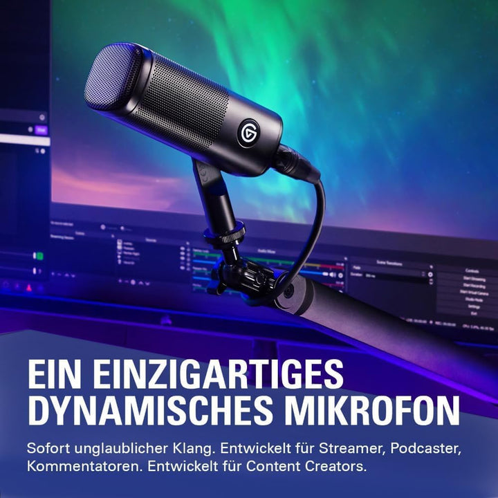 Elgato Audiomixing-Bundle - Audiomixer, Studio-Controller, Dynamisches XLR-Mikro für Podcasting, Str