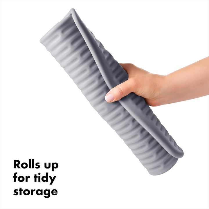 OXO Good Grips Groߟe Trockenmatte aus Silikon, 40 cm, 40 cm