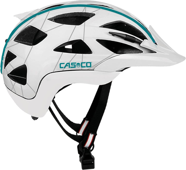 Casco Erwachsene Active 2 Fahrradhelm S (52-56 cm) Blau-Weiss, S (52-56 cm) Blau-Weiss