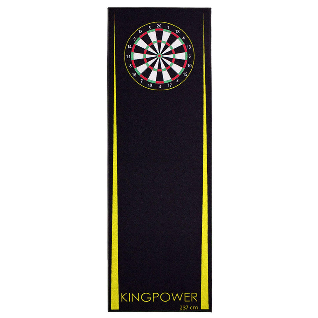 Kingpower Dart Teppich Gelb Matte Steeldart Dartpfeile Dartboard Zubehör Dartteppich Target Oche Dar