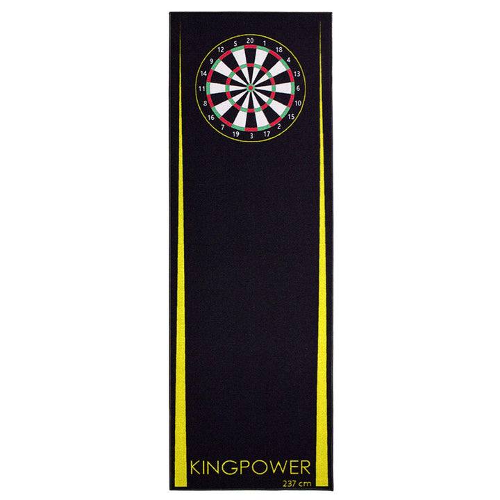 Kingpower Dart Teppich Gelb Matte Steeldart Dartpfeile Dartboard Zubehör Dartteppich Target Oche Dar