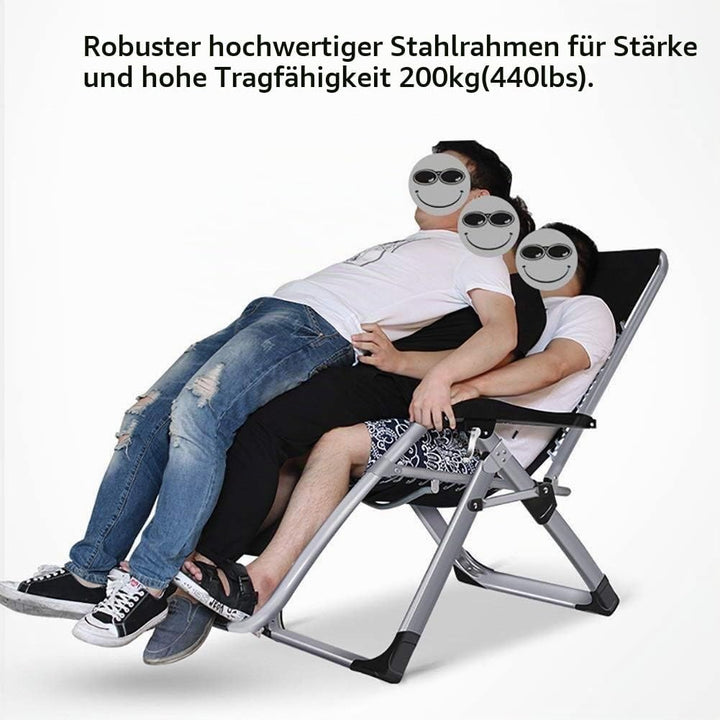 Übergrosser Garten, Der for Schwerlastmenschen, Nullgravitation-Sonnenliege-Stuhl for Im Freienpatio