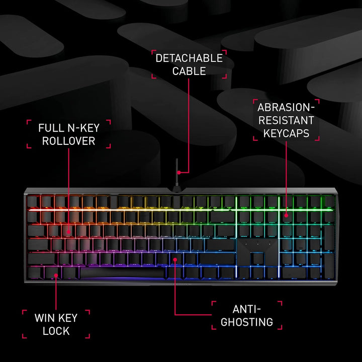 Cherry MX Board 3.0 S Wired Gamer Mechanische Tastatur mit Aluminiumgehäuse – MX Brown Switches (Sig