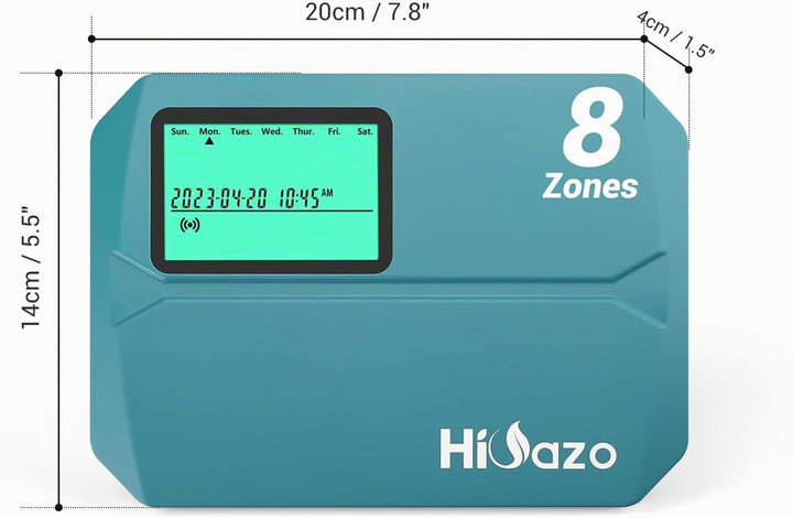 bewässerungscomputer, WiFi Sprinkler Bewässerungssystem Timer, 8 Zonen, Innen Aussenbewässerungssyst