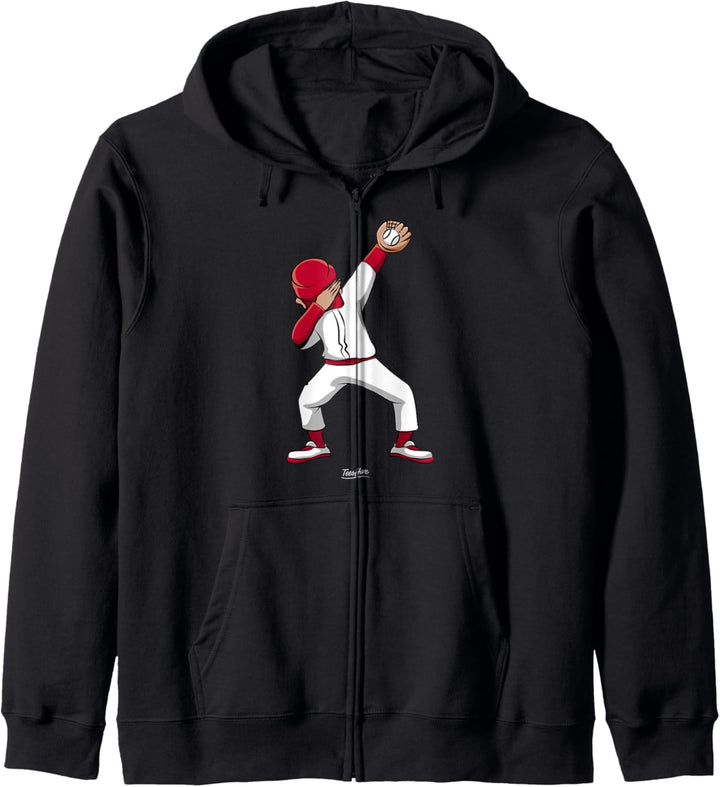 Dabbing Baseball Kapuzenjacke
