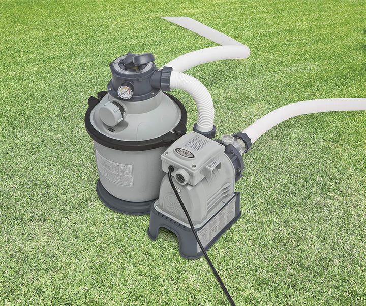 Intex Krystal Clear Sand Filter Pump - Poolreinigung - Sandfilteranlage - 4,5 m³ - 220-240V (W/RCD)